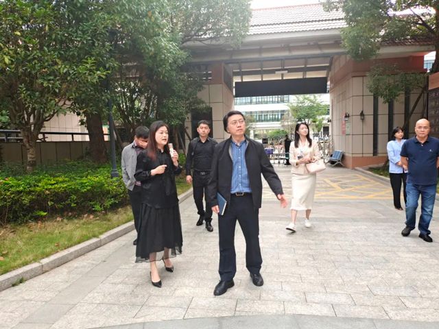 全民健康管理课题专家组莅临国德康养参观调研