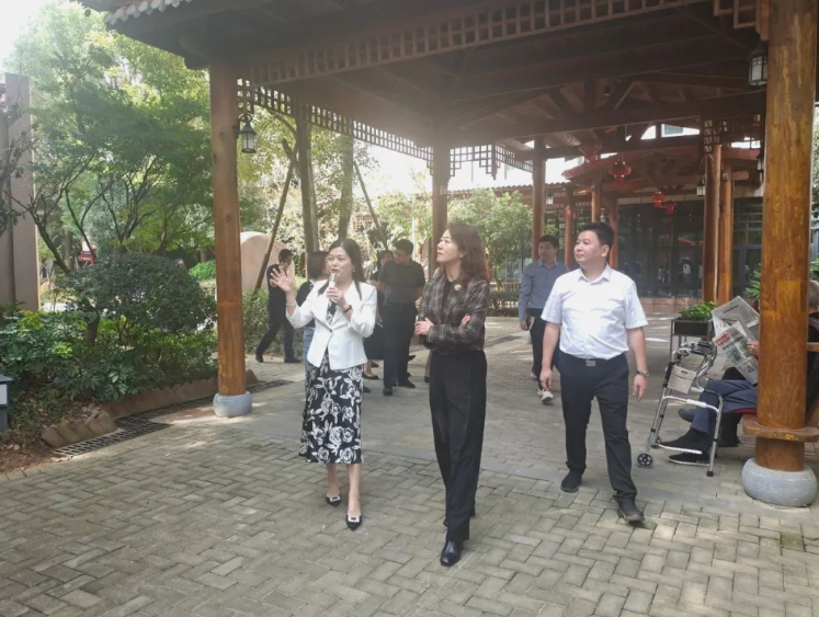 唐山市丰南区领导一行莅临国德康养考察调研