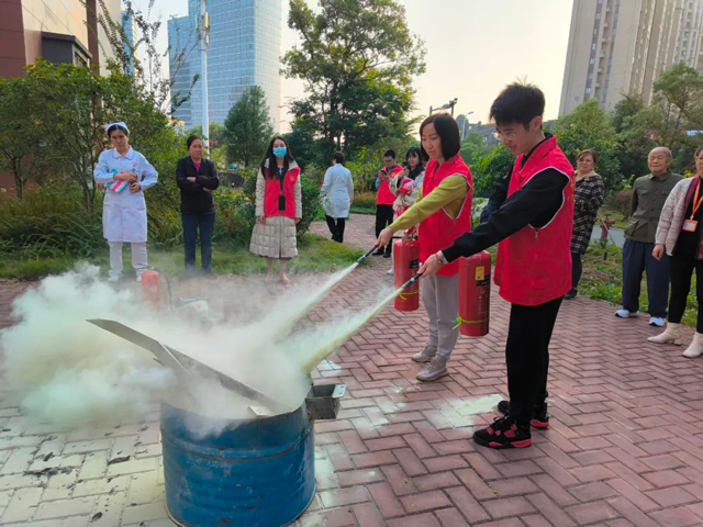 仓山区国德老年康养中心开展2023年度消防演练
