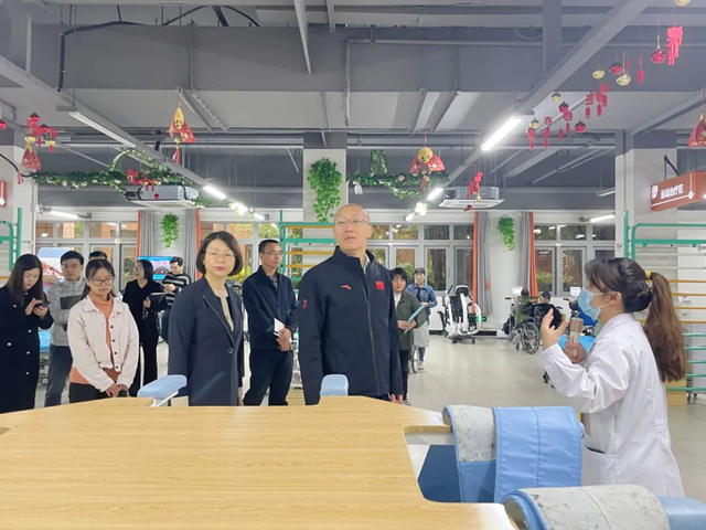 省政协领导莅临福州市国德老年康养中心督导调研