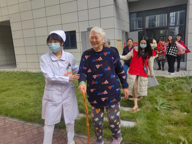 仓山区国德老年康养中心开展2023年度消防演练