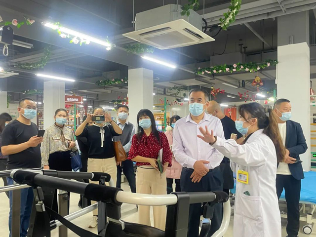 滨州市滨城区民政局领导莅临国德康养参观考察