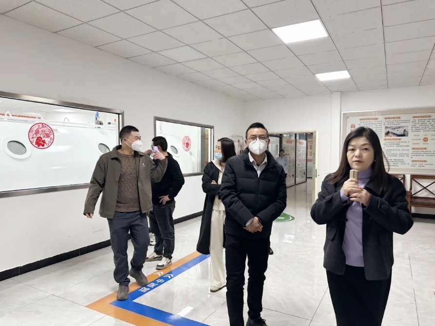 莆田市社会福利中心一行莅临国德老年康养中心参观考察