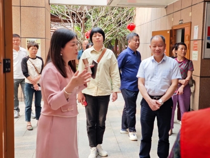 闽清县民政局一行莅临福州市国德老年康养中心参观调研