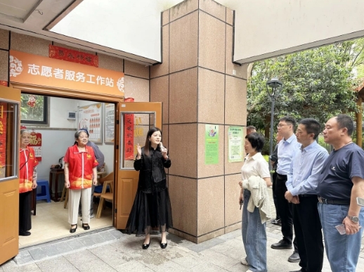 宁德市古田县政协考察团莅临福州市国德老年康养中心参观考察