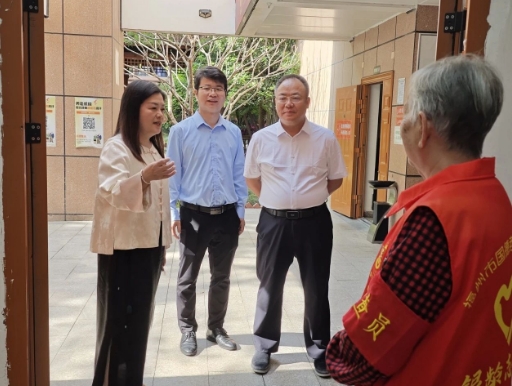 北海市人民政府考察团一行莅临福州市国德老年康养中心参观调研