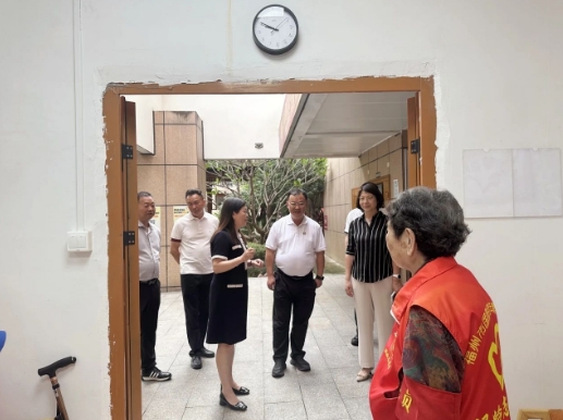 罗源县领导一行莅临福州市国德老年康养中心参观调研