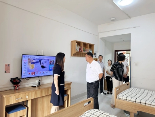 罗源县领导一行莅临福州市国德老年康养中心参观调研