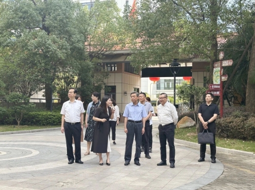 北京市人大常委会考察团莅临福州市国德老年康养中心参观考察