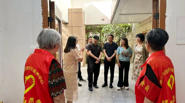 省直机关党校学员调研组一行莅临福州市国德老年康养中心参观调研