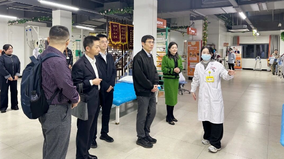 交通银行领导一行莅临福州市国德老年康养中心参观调研 交通银行领导一行莅临福州市国德老年康养中心参观调研