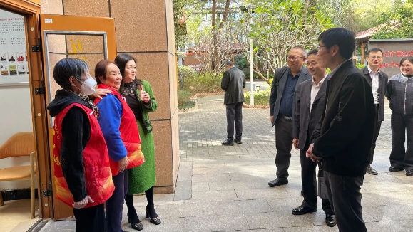 交通银行领导一行莅临福州市国德老年康养中心参观调研 交通银行领导一行莅临福州市国德老年康养中心参观调研