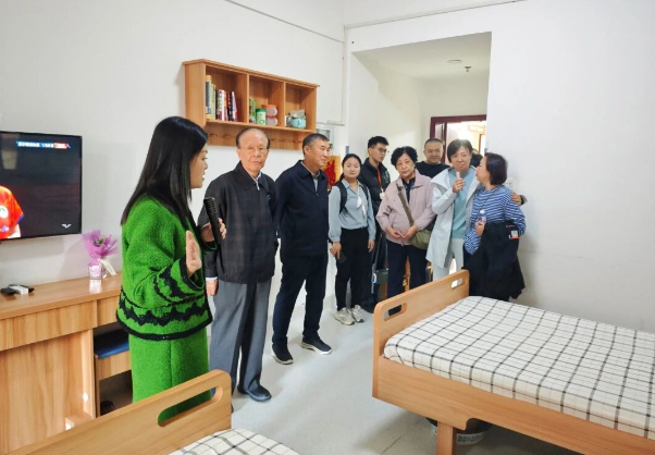 北京市社区卫生协会考察团莅临福州市国德老年康养中心考察调研