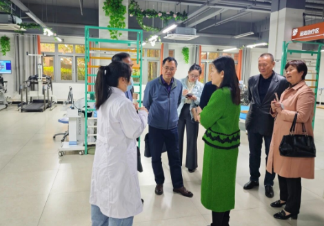 南平市人民医院考察团莅临福州市国德老年康养中心参观考察 南平市人民医院考察团莅临福州市国德老年康养中心参观考察
