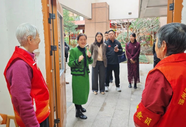 共青团苏州市姑苏区委员会考察团莅临福州市国德老年康养中心参观考察