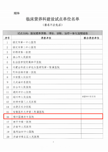 福州国德老年医院:科学营养,从精准评估开始 福州国德老年医院:科学营养,从精准评估开始